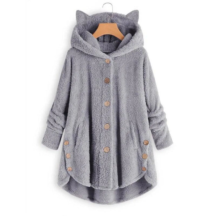 Women's Plush Kawaii Coat - for just $35.97! 