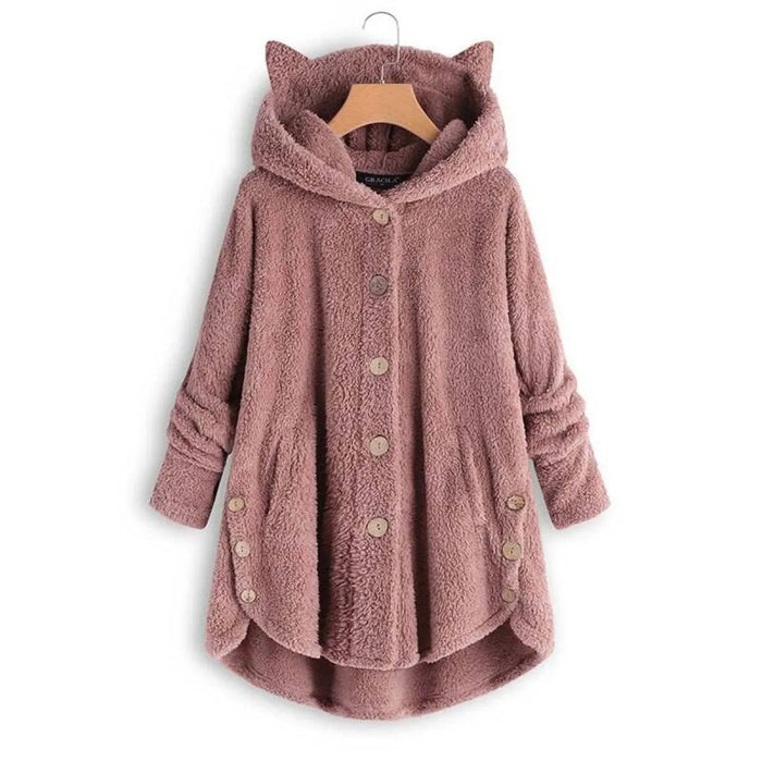 Women's Plush Kawaii Coat - for just $35.97! 