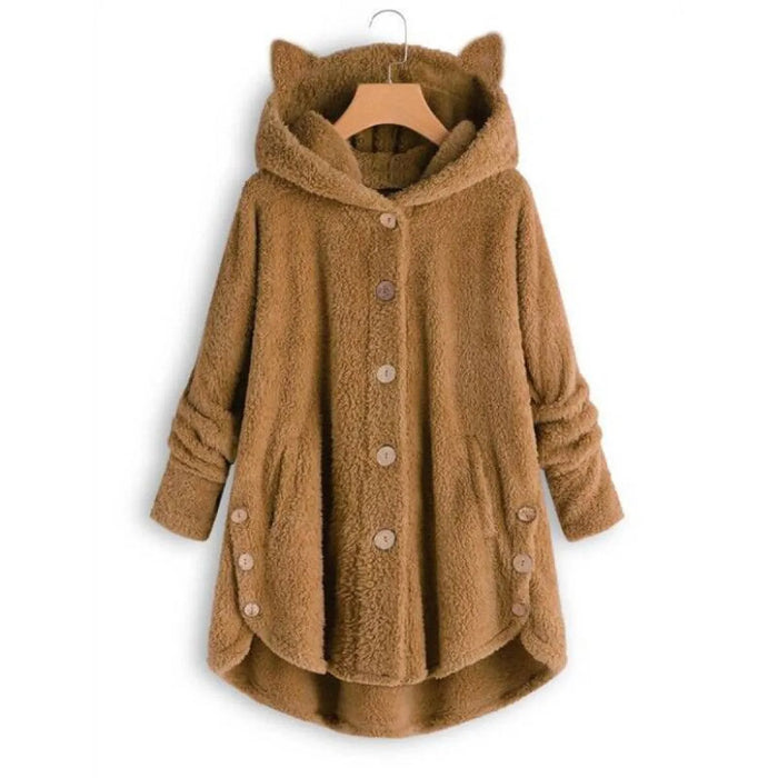 Women's Plush Kawaii Coat - for just $35.97! 
