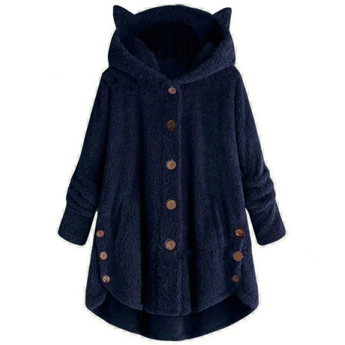 Women's Plush Kawaii Coat - for just $35.97! 