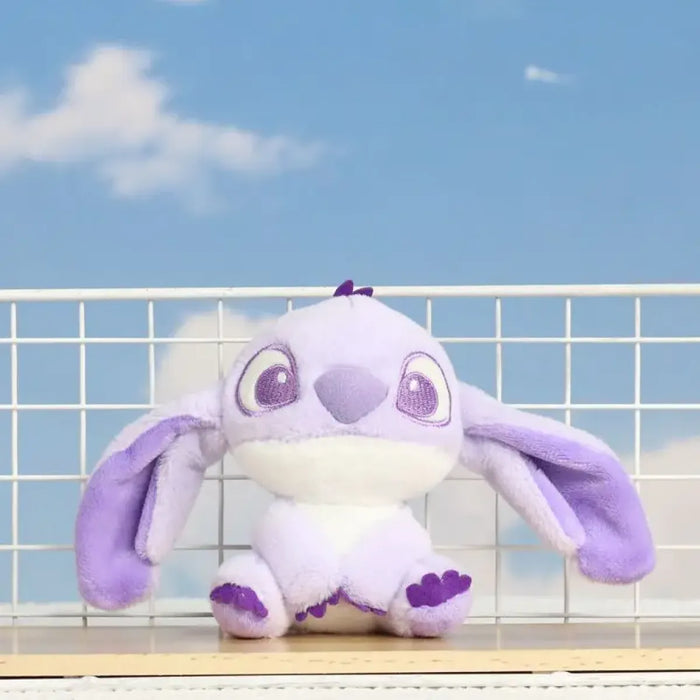 12cm Kawaii Stitch Plush Keychain – Blue & Purple Bag Charm Accessory - for just $14.95! 