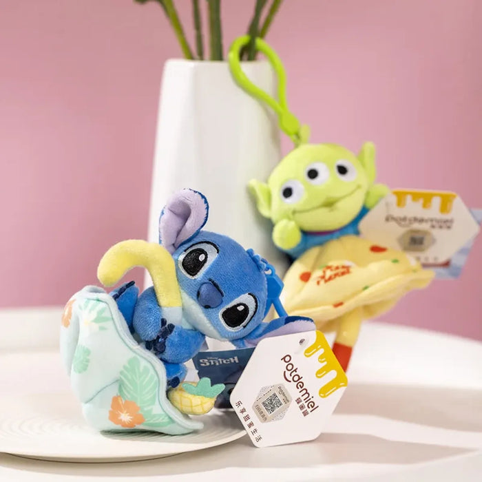 12cm Kawaii Stitch Plush Keychain – Blue & Purple Bag Charm Accessory - for just $14.95! 