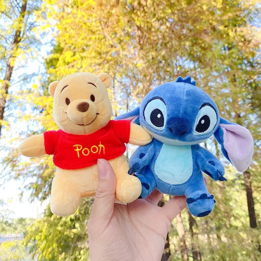 12cm Kawaii Stitch Plush Keychain – Blue & Purple Bag Charm Accessory - for just $14.95! 