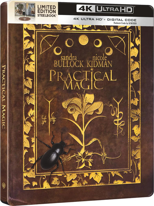 Practical Magic - Limited Edition Steelbook (4K Ultra HD + Digital) - for just $42.99! 