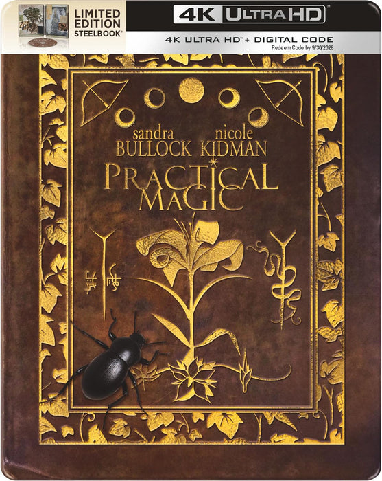 Practical Magic - Limited Edition Steelbook (4K Ultra HD + Digital) - for just $42.99! 