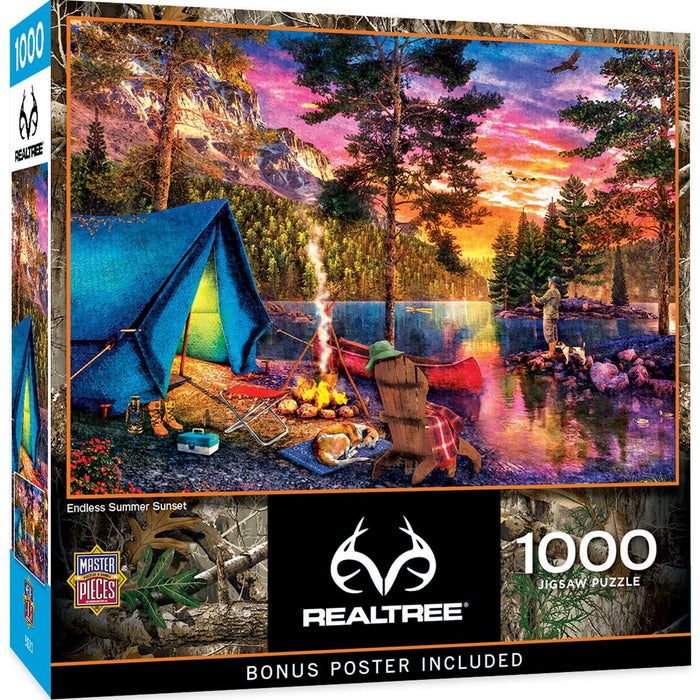 Realtree - Endless Summer Sunset 1000 Piece Jigsaw Puzzle - for just $16.99! 