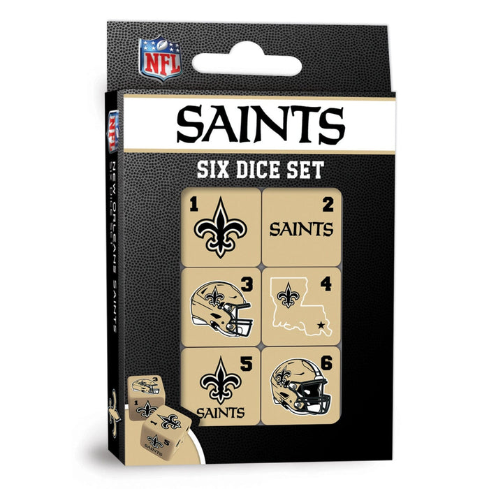 New Orleans Saints Dice Set - 19mm - for just $7.99! 