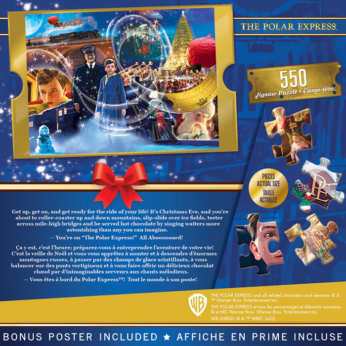 The Polar Express - Christmas 550 Piece Jigsaw Puzzle - Just $14.99! Shop now at Retro Gaming of Denver