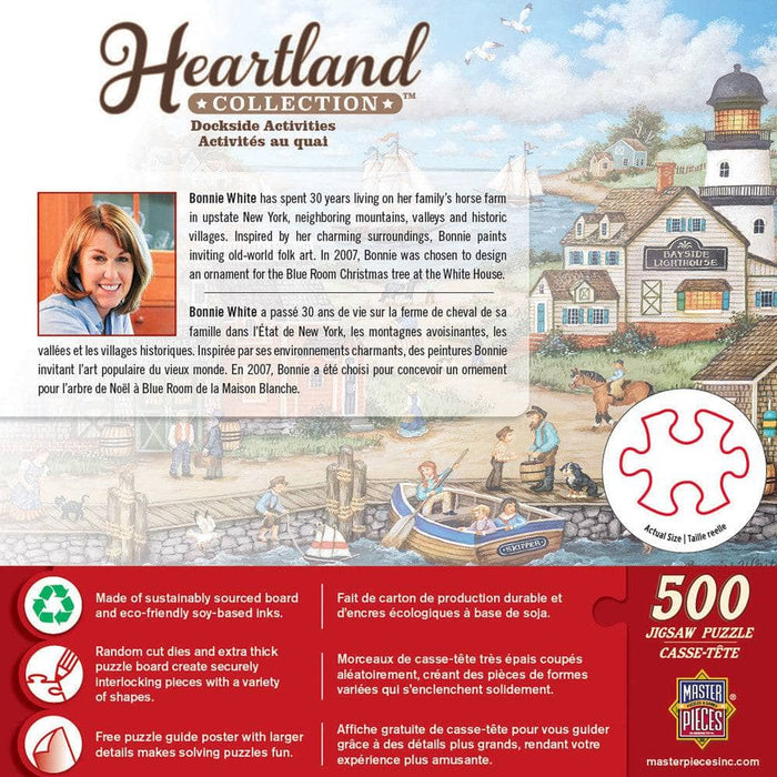 Heartland - Dockside Activities 500 Piece Jigsaw Puzzle - for just $14.99! 