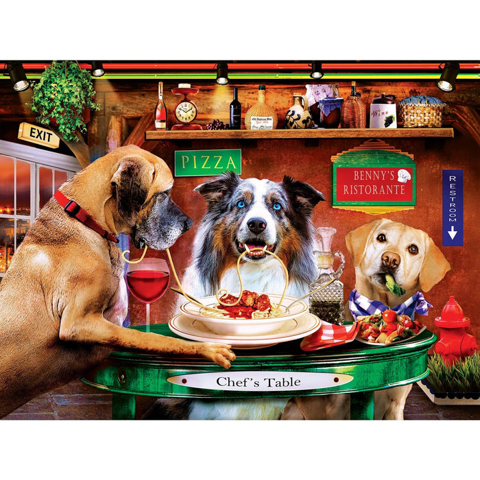 Wild & Whimsical - Benny's Ristorante 300 Piece EZ Grip Jigsaw Puzzle - for just $14.99! 
