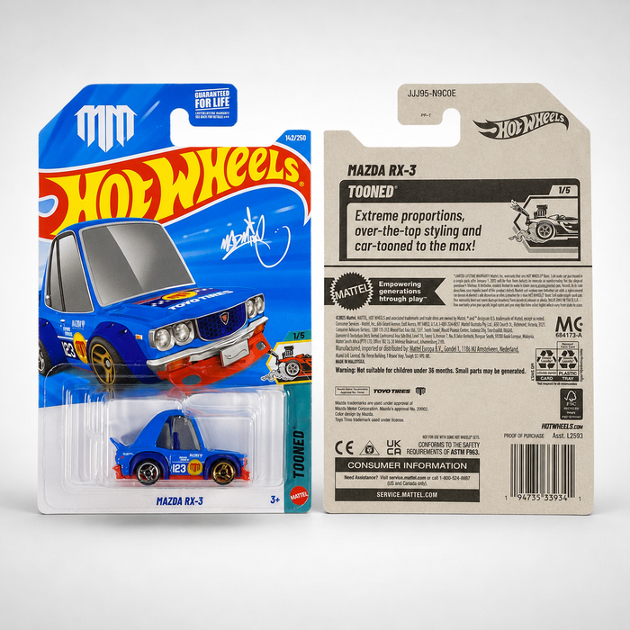 Hot Wheels Mazda RX-3 | Tooned Series 1/5 - 142/250 - for just $2.49! 