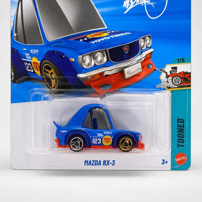 Hot Wheels Mazda RX-3 | Tooned Series 1/5 - 142/250 - for just $2.49! 
