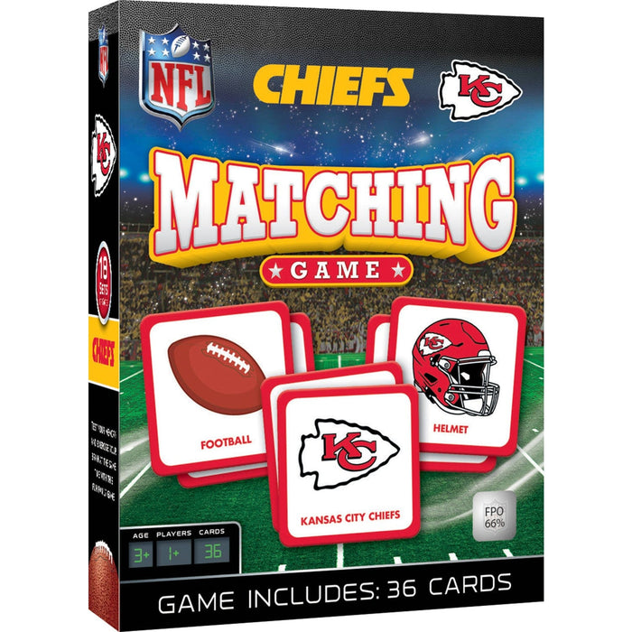Kansas City Chiefs Matching Game - for just $12.99! 