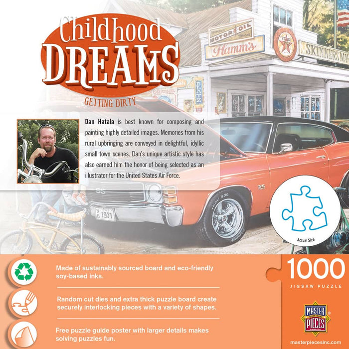 Childhood Dreams - Getting Dirty 1000 Piece Jigsaw Puzzle - for just $16.99! 