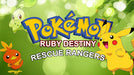 Pokemon Ruby Destiny Resuce Rangers GBA ROM Hack Game Boy Advance - for just $18.49! 