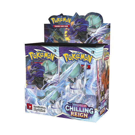 Pokémon: Sword & Shield - Chilling Reign Booster Box - for just $143.64! 