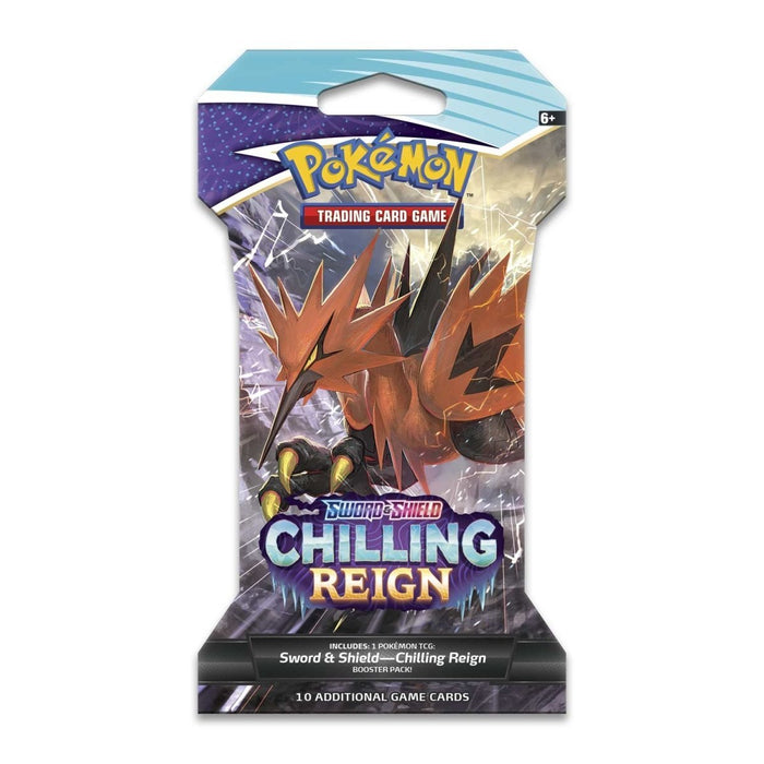 Pokémon: Sword & Shield - Chilling Reign Sleeved Booster Pack - for just $3.99! 
