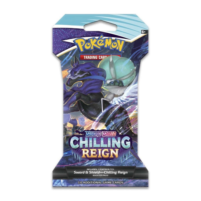 Pokémon: Sword & Shield - Chilling Reign Sleeved Booster Pack - for just $3.99! 