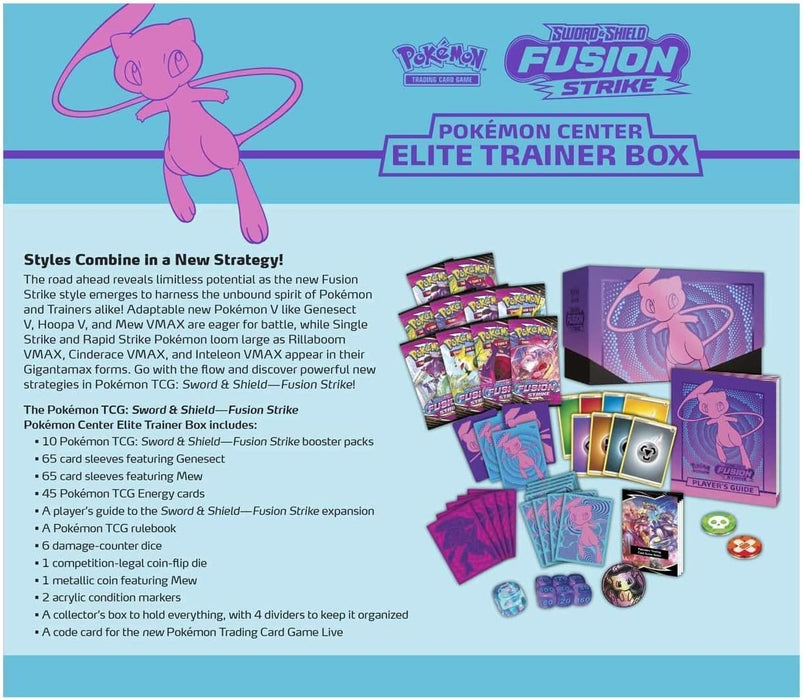 Pokémon: Sword & Shield - Fusion Strike Elite Trainer Box - for just $39.99! 