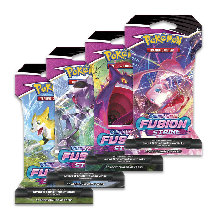 Pokémon: Sword & Shield - Fusion Strike Sleeved Booster Pack - for just $3.99! 