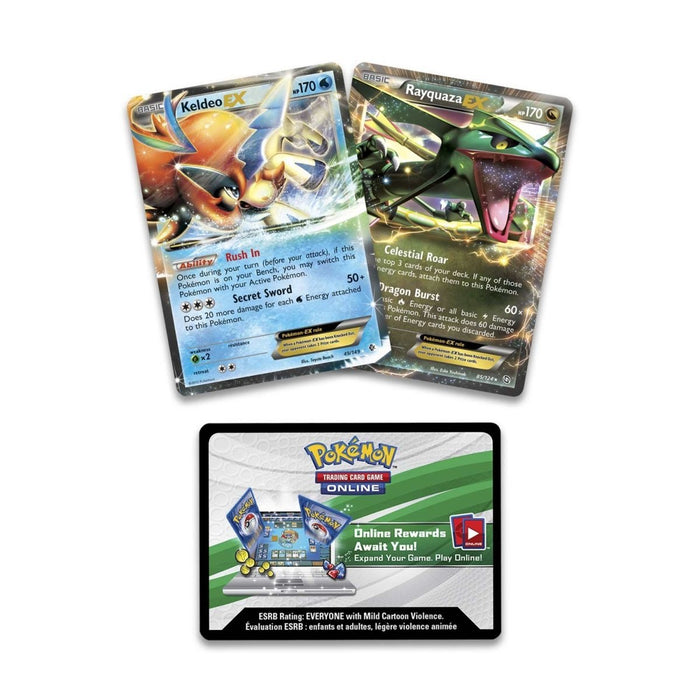 Pokémon TCG: Battle Arena Decks Rayquaza vs. Keldeo - for just $24.99! 