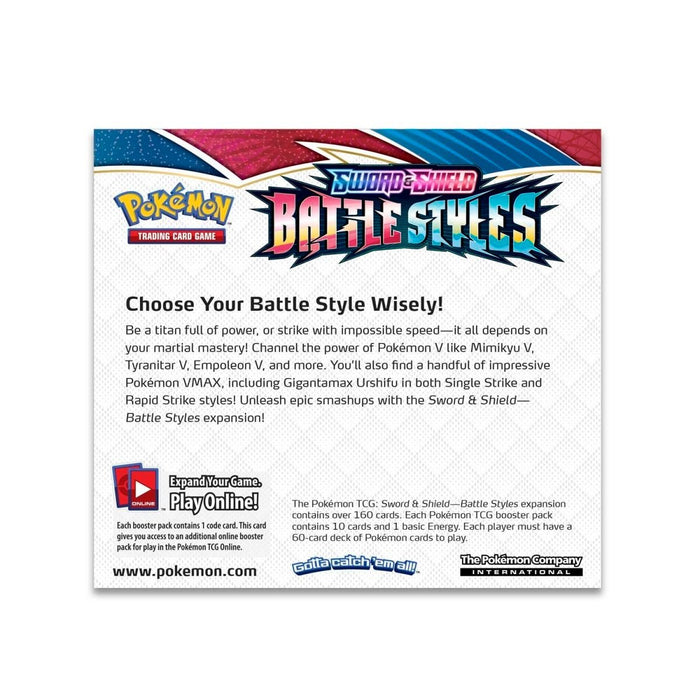 Pokémon TCG: Battle Styles Booster Box - for just $143.64! 