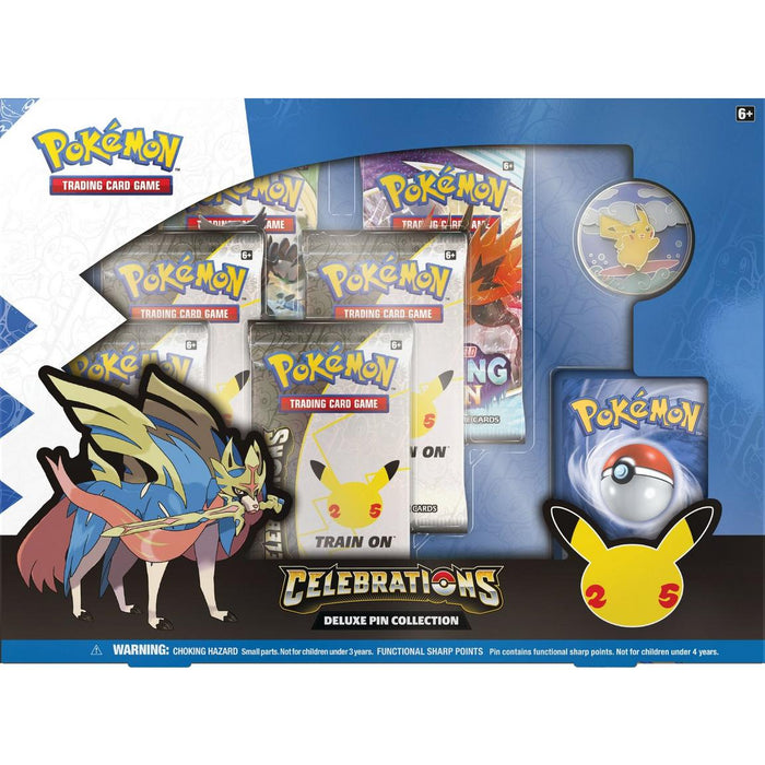 Pokémon TCG: Celebrations Deluxe Pin Collection Box - for just $19.99! 