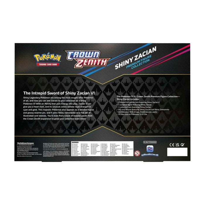 Pokémon TCG: Crown Zenith Premium Figure Collection (Shiny Zacian) - for just $59.99! 