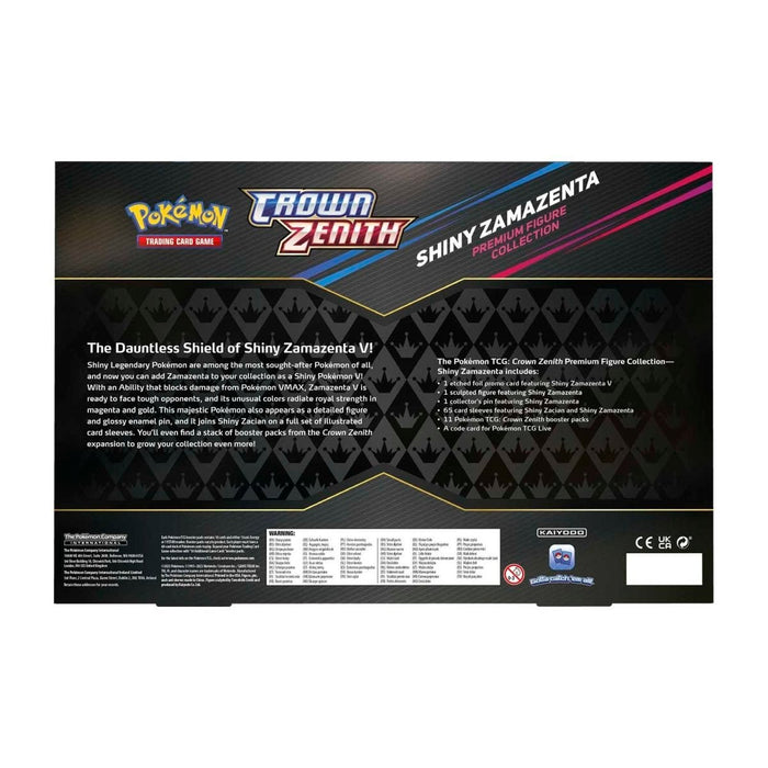 Pokémon TCG: Crown Zenith Premium Figure Collection (Shiny Zamazenta) - for just $59.99! 