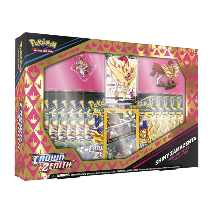 Pokémon TCG: Crown Zenith Premium Figure Collection (Shiny Zamazenta) - for just $59.99! 