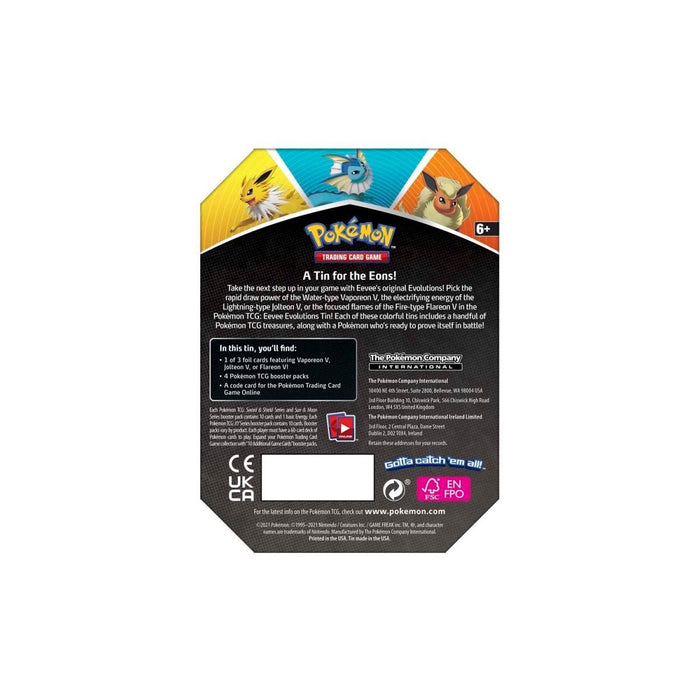 Pokémon TCG: Eevee Evolutions Tin - for just $19.99! 