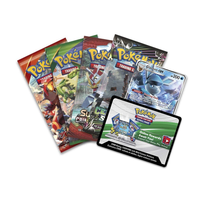 Pokémon TCG: Evolution Celebration Tin - Glaceon - for just $49.99! 