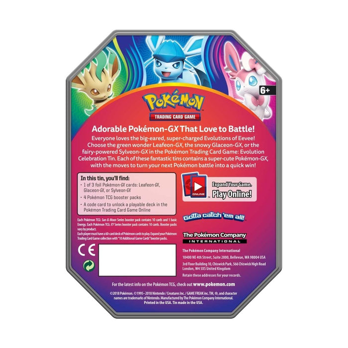 Pokémon TCG: Evolution Celebration Tin - Glaceon - for just $49.99! 