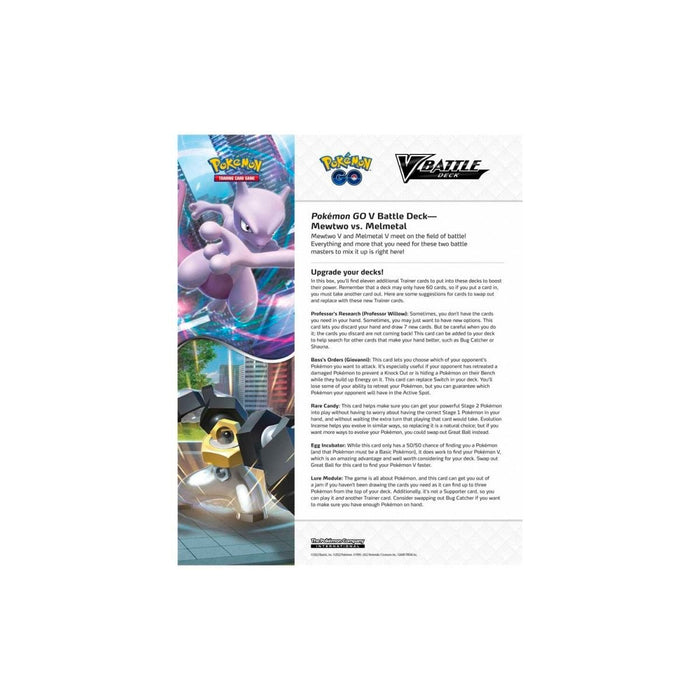 Pokémon TCG: Pokémon GO Mewtwo vs. Melmetal V Battle Deck - for just $39.99! 