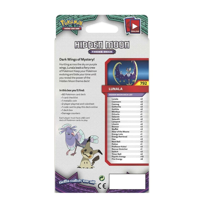 Pokémon TCG: SM - Guardians Rising - Hidden Moon Theme Deck - Lunala - for just $14.99! 