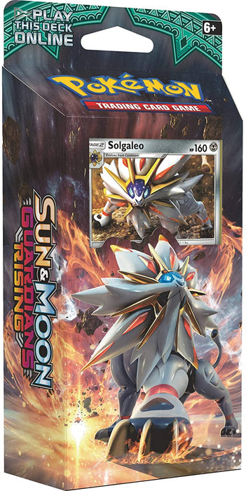 Pokémon TCG: SM - Guardians Rising - Rising Steel Sun Theme Deck - Solgaleo - for just $14.99! 
