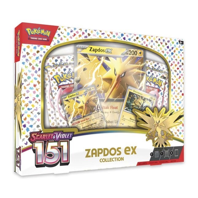 Pokémon TCG: SV - 151 Zapdos ex Collecton Box - for just $21.99! 