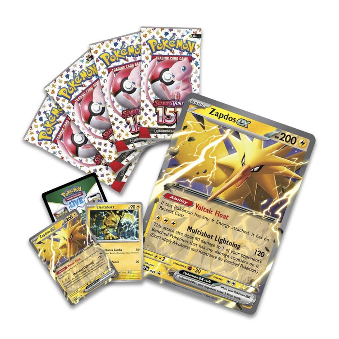 Pokémon TCG: SV - 151 Zapdos ex Collecton Box - for just $21.99! 