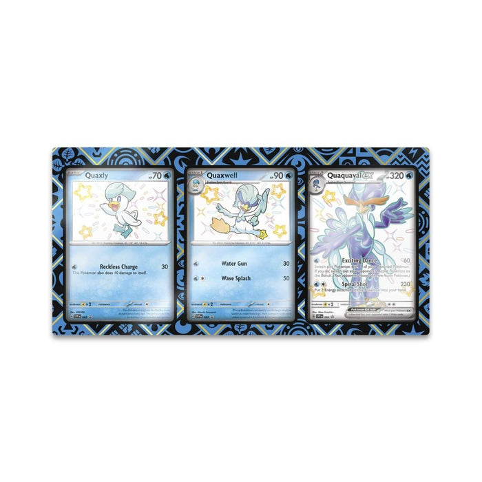 Pokémon TCG: SV - Paldean Fates Quaquaval ex Premium Collection - for just $49.99! 
