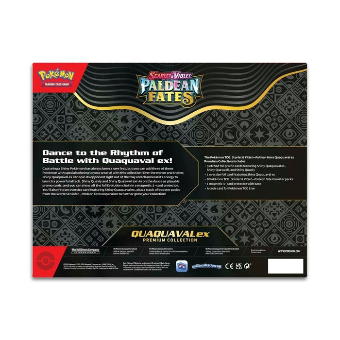 Pokémon TCG: SV - Paldean Fates Quaquaval ex Premium Collection - for just $49.99! 