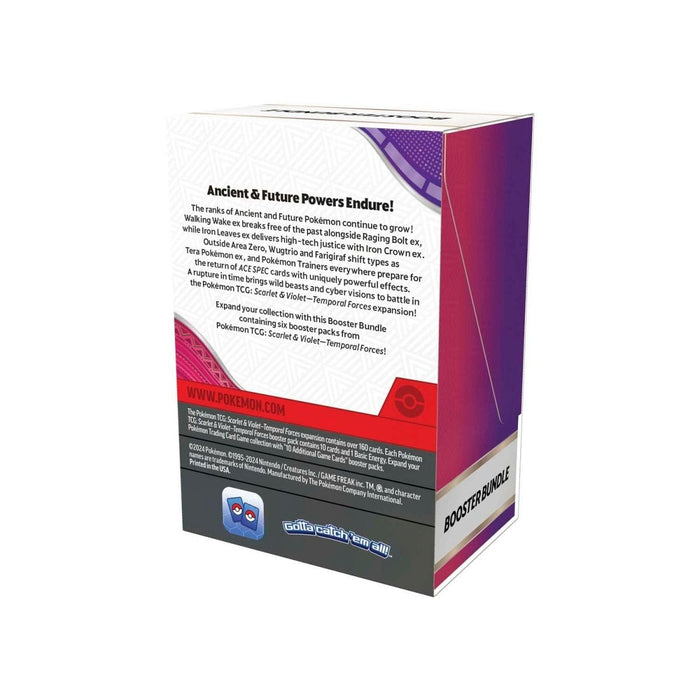 Pokémon TCG: SV - Temporal Forces Booster Bundle (6 Packs) - for just $26.94! 