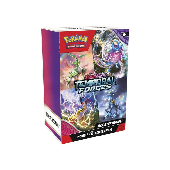 Pokémon TCG: SV - Temporal Forces Booster Bundle (6 Packs) - for just $26.94! 