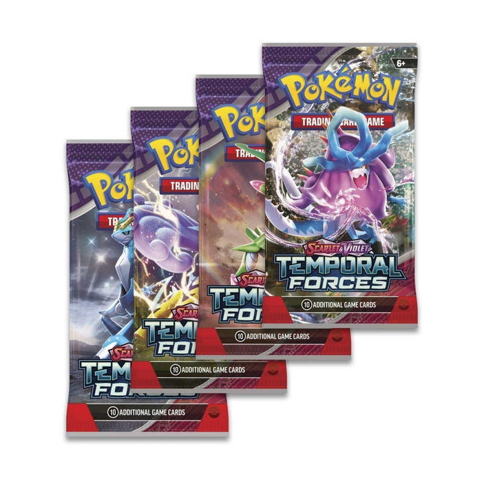Pokémon TCG: SV - Temporal Forces Sleeved Booster Pack (10 Cards) - for just $4.99! 