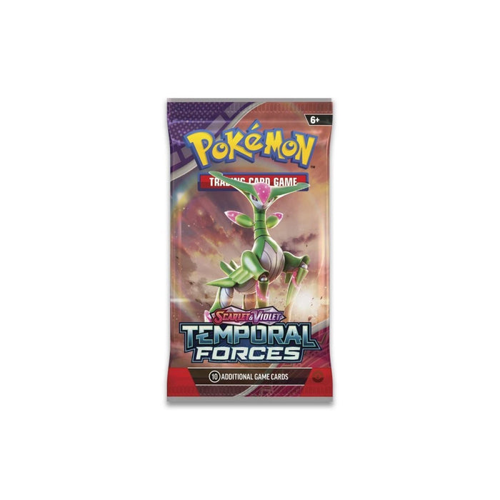 Pokémon TCG: SV - Temporal Forces Sleeved Booster Pack (10 Cards) - for just $4.99! 