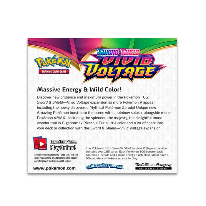 Pokémon TCG: Sword & Shield - Vivid Voltage Booster Box - for just $143.64! 