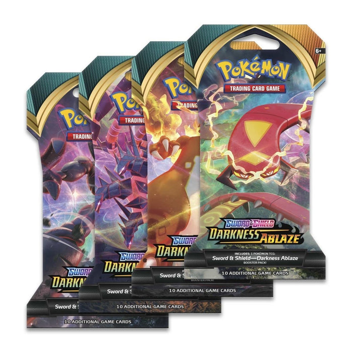 Pokémon TCG: SWSH - Darkness Ablaze Sleeved Booster Pack - for just $4.99! 