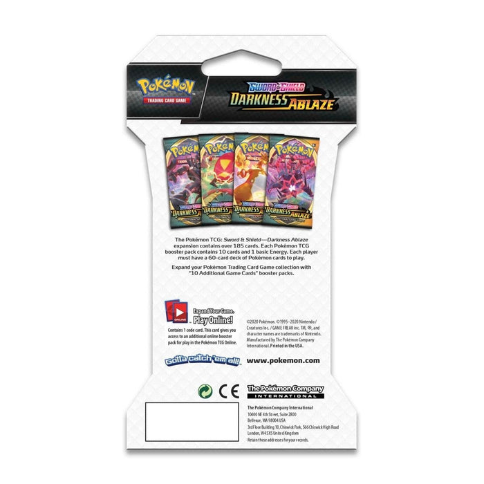 Pokémon TCG: SWSH - Darkness Ablaze Sleeved Booster Pack - for just $4.99! 