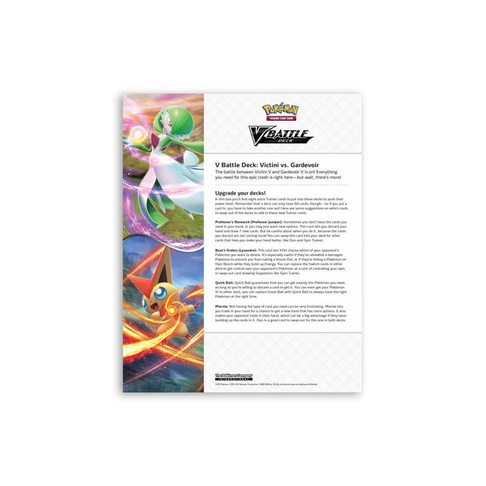 Pokémon TCG: V Battle Deck - Victini vs. Gardevoir - for just $24.99! 