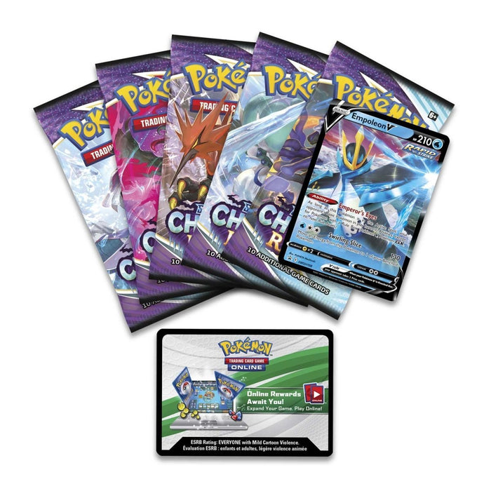 Pokémon TCG: V Strikers Tin (Empoleon V) - for just $24.99! 