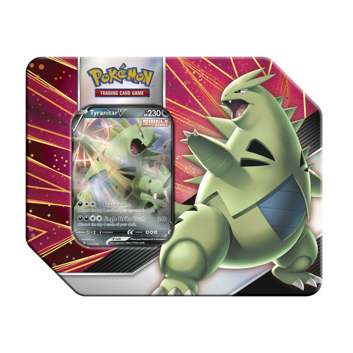 Pokémon TCG: V Strikers Tin (Tyranitar V) - for just $24.99! 